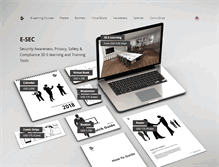 Tablet Screenshot of e-sec.com